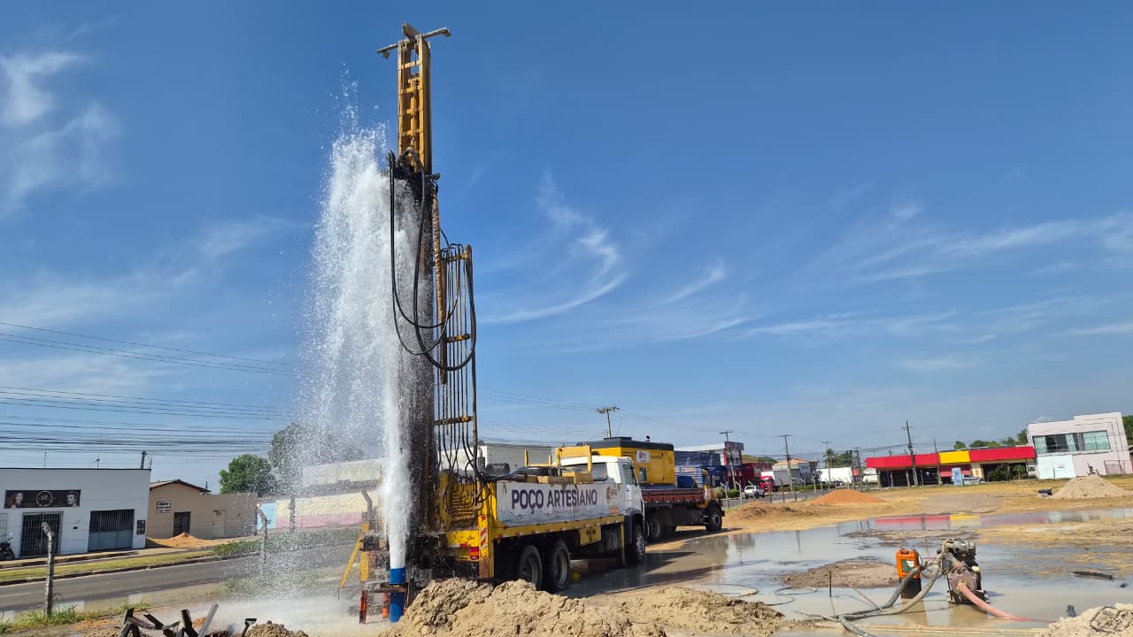 Novos poços devem reforçar abastecimento na zona oeste de Boa Vista